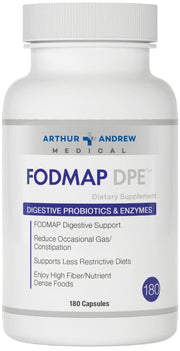 Arthur Andrew Medical FODMAP DPE bottle pour for easy daily digestion support.