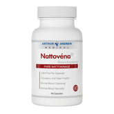 Nattovena bottle with double-strength nattokinase capsules for potential blood flow support