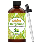 Artizen Bergamot: botella de vidrio con protección UV para conservar la pureza.