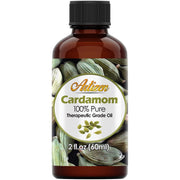Artizen Cardamom Oil 2oz bottle shown for a calming winter aroma.