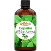Artizen Copaiba oil bottle illustrates pure, versatile oil for daily blends.