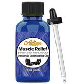 Artizen Deep Muscle Relief Blend bottle for soothing aromatherapy and muscle relaxation.