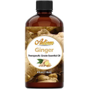 Artizen Ginger Essential Oil bottle 4oz ready for aromatherapy and DIY blends.