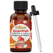 Artizen Grapefruit Oil bottle in view for diffusion and versatile aromatherapy use.