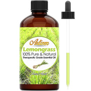 Artizen Lemongrass Oil 4oz bottle for aromatic diffusion and uplifting scent.