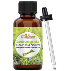 Artizen Lemongrass oil bottle with UV protection preserves purity and potency.
