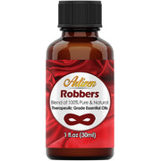 Artizen Robbers Blend bottle in amber glass preserving purity for diffusion