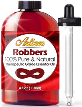 Artizen Robbers Blend essential oil with eyedropper for precise dosing in aromatherapy.