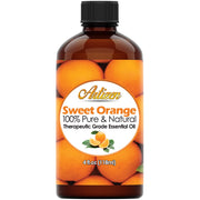 Artizen Sweet Orange Oil bottle ready for diffuser use and autumn atmospheres.
