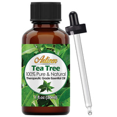 Artizen Tea Tree Oil 30ml bottle, pure essential oil for skincare, haircare, and diffusing