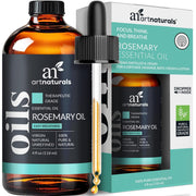 ArtNaturals Rosemary Essential Oil bottle for diffusers and DIY blends.