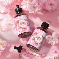Gift-ready packaging for ARVIDSSON Cherry Blossom oil suitable for gifting.
