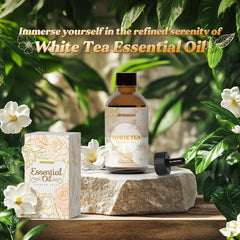 ARVIDSSON White Tea Oil used in candle making for a refined scent