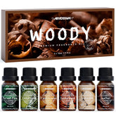 ARVIDSSON Woody Sandalwood bottle—warm, versatile for candles and diffusers.