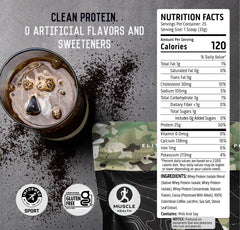 Ascent Mocha Cold Brew shake in glass demonstrates rich flavor and creamy texture.