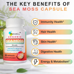 Ascuoli bottle pour demonstrates simple daily capsule intake