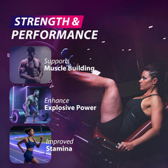 Asumtal Creatine Monohydrate Gummies blueberry pour shows an easy daily chew for training readiness.