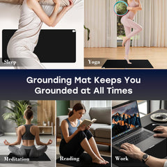 ATE Health 15 ft grounding cord extends reach for indoor grounding sessions