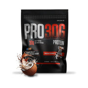 ATHLEAN-RX PRO-30G chocolate coconut canister shown for post-workout protein support