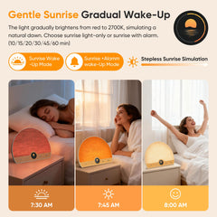 Atorobros daylight lamp color temperature control supports relaxing evenings and focused mornings.