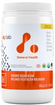 ATP LAB Vegan Blend Powder Vanilla Tub: plant-based protein option for daily shakes.