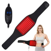 AUDODO red light therapy belt front view for targeted warmth and relaxation