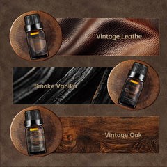 Auelife Oak diffuser oil offers a crisp, energizing scent for rooms.