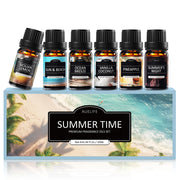 Auelife Summer Set coconut-diffuser close-up for tropical ambience and mood elevation.