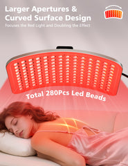 Aulanto Red Light Panel wide irradiation coverage for full-face or body sessions.