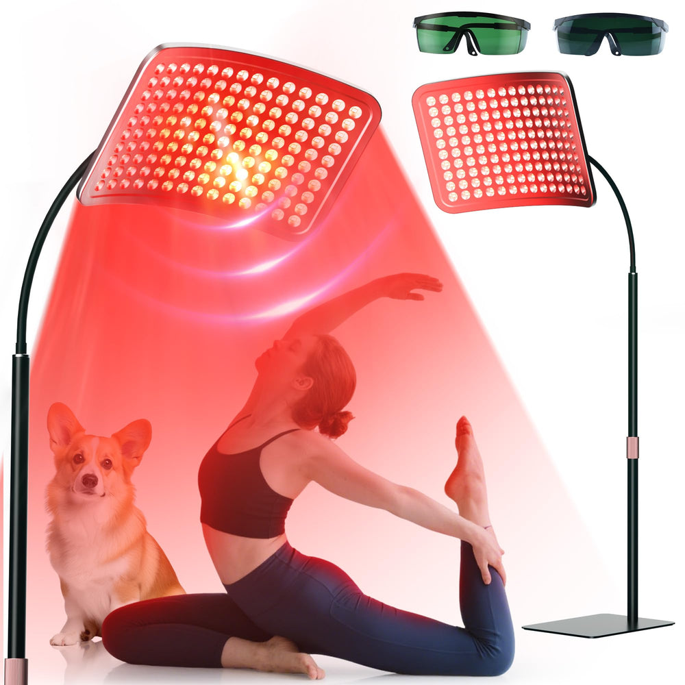 Aulanto Red Light Panel front view for compact home use.