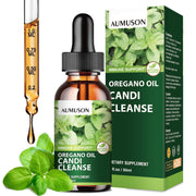 AUMUSON Candi Cleanse bottle pour enables easy daily dosing