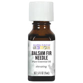 Aura Cacia Balsam Fir Needle oil bottle ready for diffusion and aromatherapy.