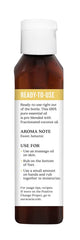 Aura Cacia frankincense in fractionated coconut oil applied to skin.