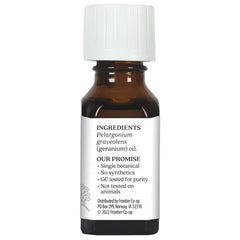 Aura Cacia Geranium essential oil steam-distilled in Egypt for purity