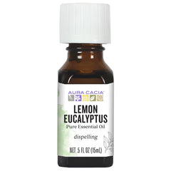 Aura Cacia Lemon Eucalyptus diffuser aroma for a fresh, uplifting space.