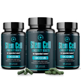 Aura Vitamins stem cell 1000mg bottle supports daily wellness with premium capsules
