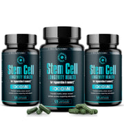 Aura Vitamins stem cell 1000mg bottle supports daily wellness with premium capsules