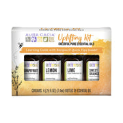 Aura Cacia Sweet Orange bottle for uplifting citrus aroma