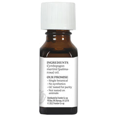 Aura Cacia Palmarosa diffuser scene highlighting uplifting aroma.