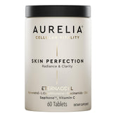 AURELIA Skin Perfection bottle for daily anti-aging support and easy supplementation.