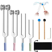 Auxruen tuning forks 128 Hz calm frequency in action