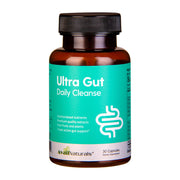 AvailNaturals Ultra Gut Daily Cleanse bottle label for gentle 15-day detox.