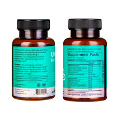 AvailNaturals Ultra Gut Daily Cleanse capsules arranged for a daily two-capsule routine.