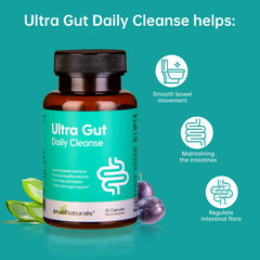 AvailNaturals Ultra Gut Daily Cleanse probiotics graphic showing 2.5B CFU.