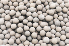 Awesome Aquatic Tourmaline Mineral Balls in tank; supports pH stability and water clarity.