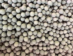 Awesome Aquatic Tourmaline Mineral Balls molting support for shrimp in a clear tank.