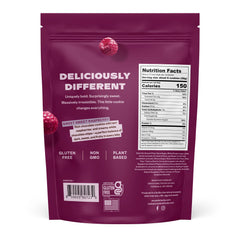 AwYeah Midnight Raspberry mini cookie pack on display for grab-and-go snacking.