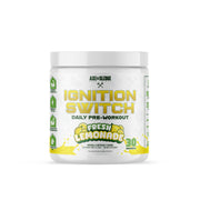 Axe & Sledge Ignition Switch Fresh Lemonade bottle delivers clean energy for workouts.