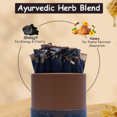 AYODH Honey Sticks dark chocolate flavor visible for a rich tasting experience.