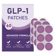 AYOJOY GLP-1 patches purple pack 60-count for daily use and convenience.